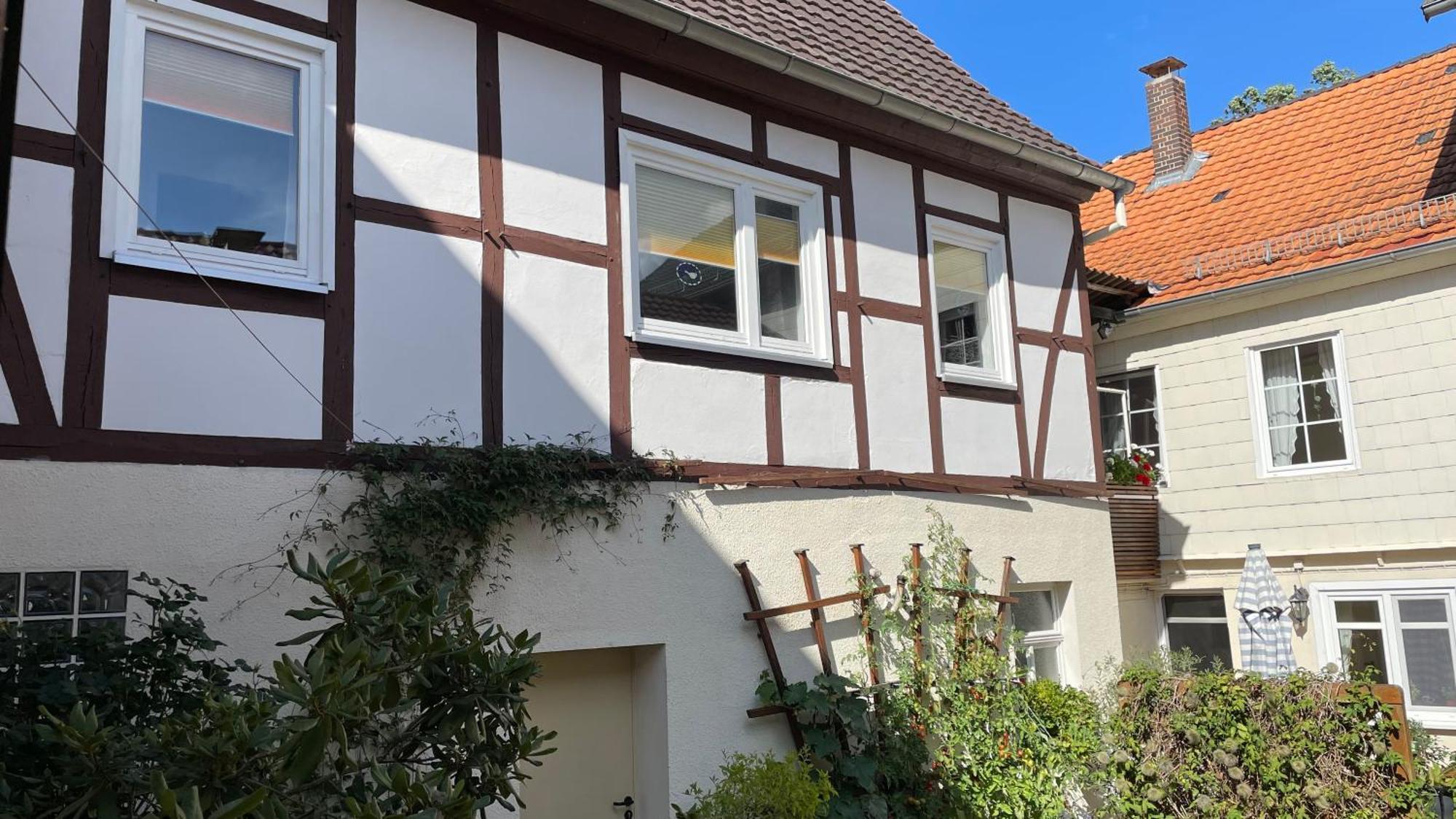 Ferienwohnung Am Schmetterlingssteig Trendelburg Dış mekan fotoğraf